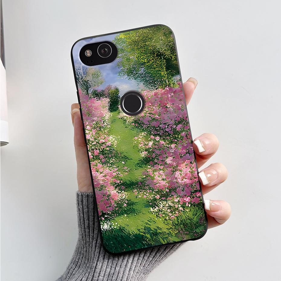 Matte Case For Google Pixel2 Pixel 2 XL Shockproof Cartoon Phone Cover for Google Pixel 2 XL 2XL Soft Silicone TPU Cases Bumper Pixel 2
