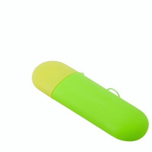 Porte-brosse à dents Portable housse boîte dentifrice voyage Camping randonnée Capsule salle de bain rangement bain de bouche tasse