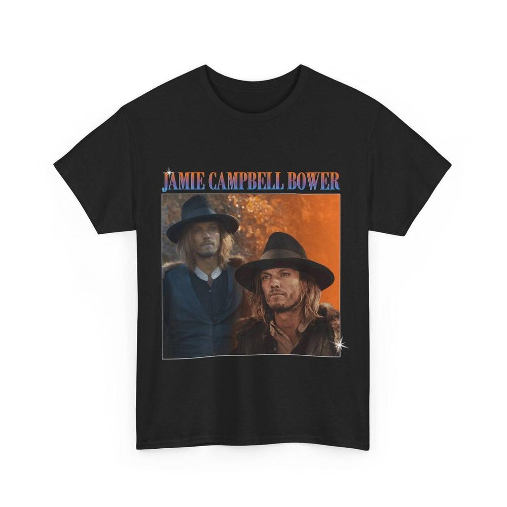 

Jamie Campbell Bower Vintage Bootleg Tshirt Caleb Sykes Vintage Graphic Tee Unisex T-Shirt XXXXL