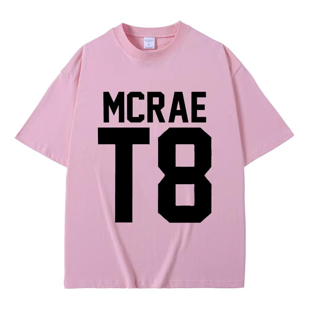 Singer Tate Mcrae T8 Graphic T Shirts Unisex Wounisex Fashion Vintage Trend Tshirt Summer Male Casual Oversized Crewneck Short Sleeve