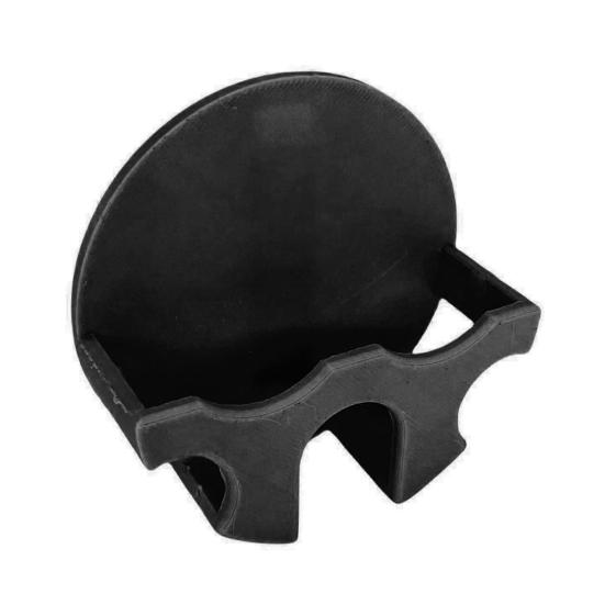 1/2Pcs Car Sun Visor Clamp Bracket Plastic Mobile Phone Holder Easy Installation Non-Slip Car Interior Accessory