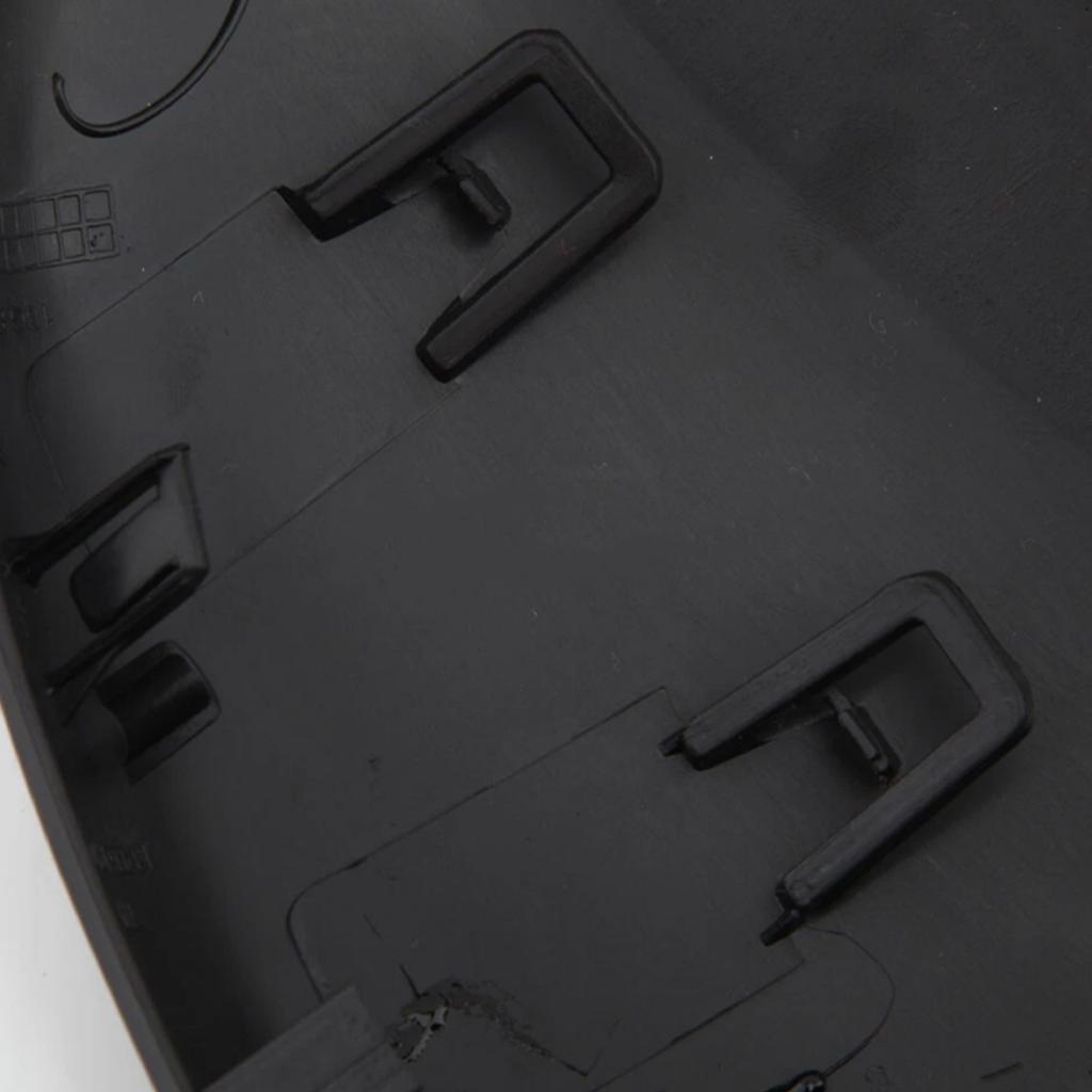 2 Stück Glänzend Schwarz Türflügel Spiegelabdeckkappen Gehäuse Für VW Golf MK6 2009-2013