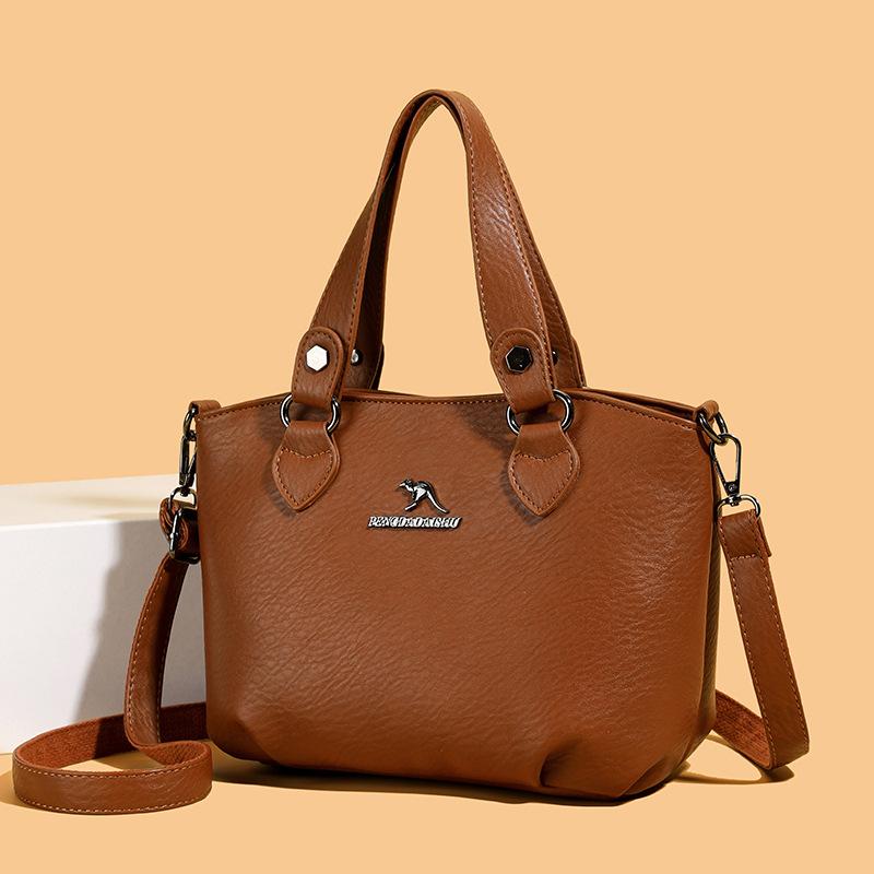 Women's bag new women's small handbag bag shoulder messenger bag soft leather bag