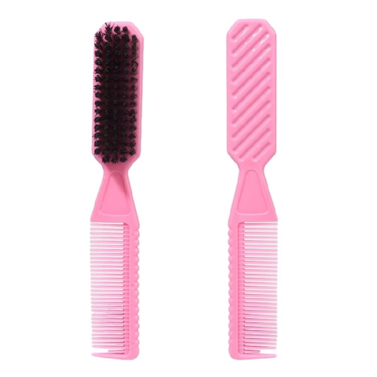 2 In 1 Neck Duster Broken Remove Comb Brush Hair Styling Hair Cleanup Salon Tool