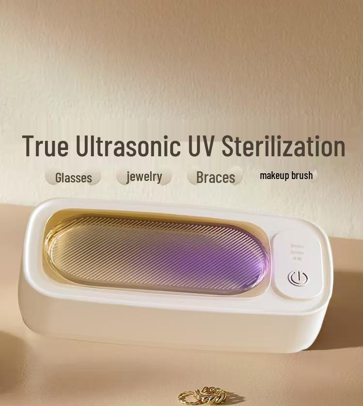 Ultrasonic Automatic Glasses & Jewelry Cleaning Machine with Stainless Steel Sterilization
