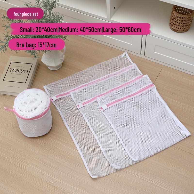 Tjock & Tunn Nät Tvätt- & BH-tvättpåse - Anti-deformation, Skyddande Design för Tvättmaskiner