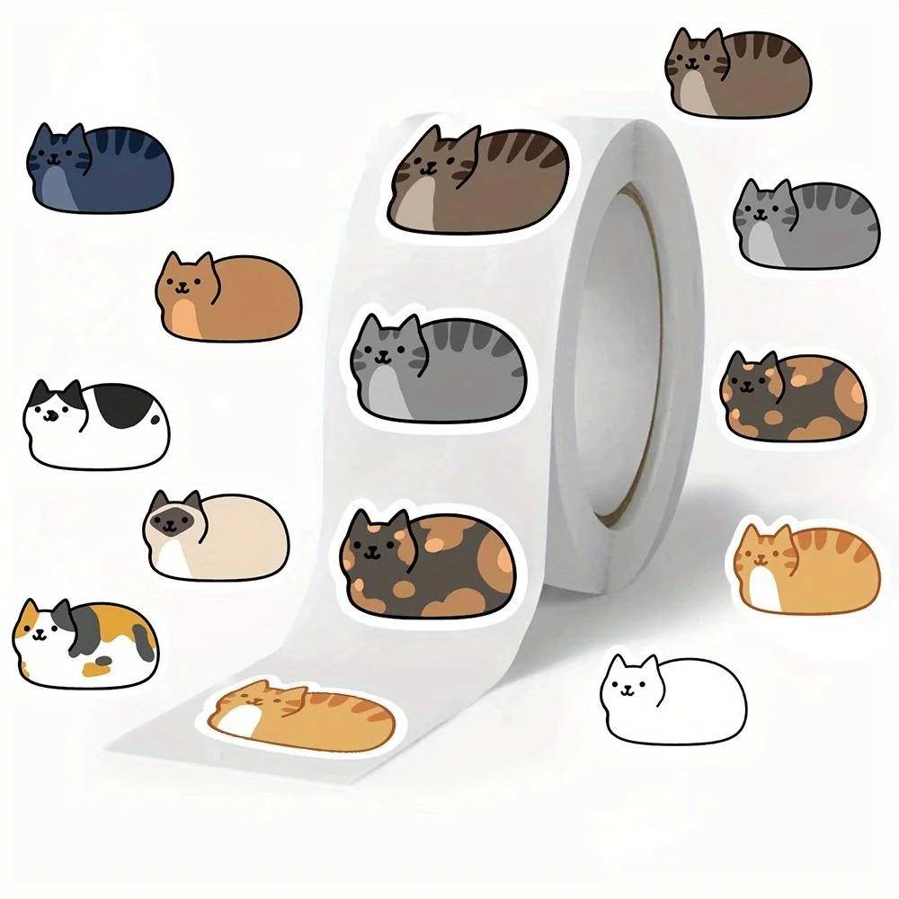 Encourage The Use of Animal Stickers,Self-adhesive Labels,Cat Stickers,Children's Toy Stickers,Water Cup Stickers