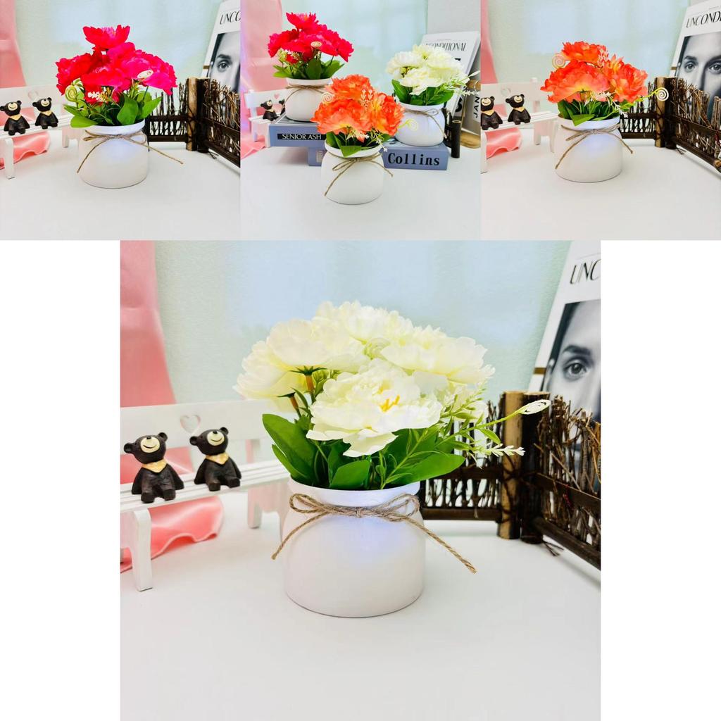 Elegant Artificial Peony Flowers For Mothers Day Gifts And Wedding Centerpieces