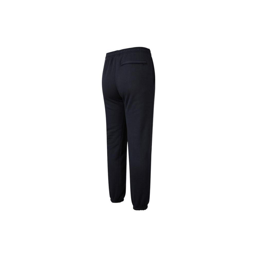Jordan Pantalon de survêtement en tricot NBA Courtside Edition Statement Los Angeles Lakers Poignets élastiques Doublure polaire pour homme Noir DB1774-010