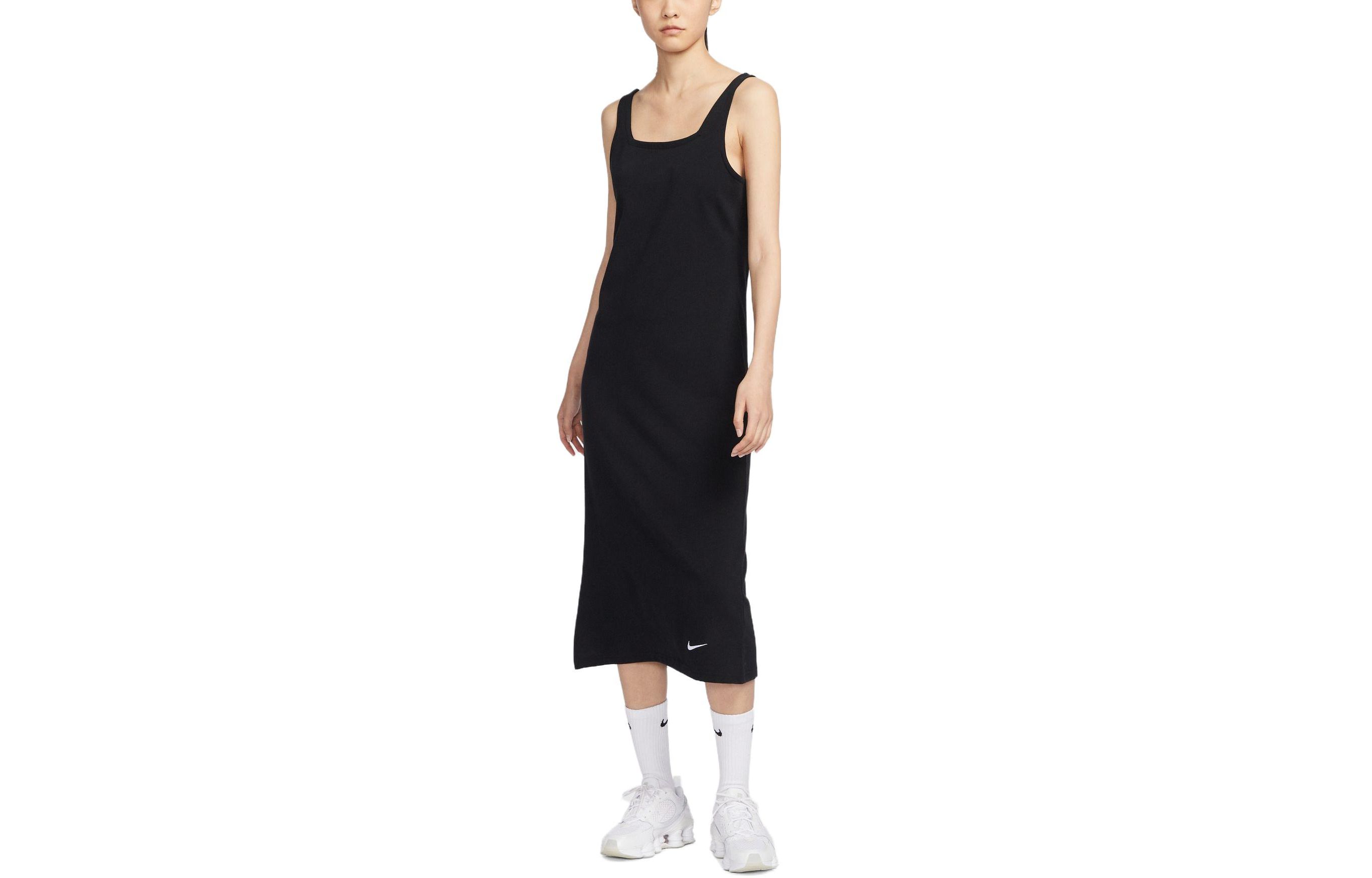 

Nike Slip Dresses Women s Black Moderate Long DV7955-010 XS
