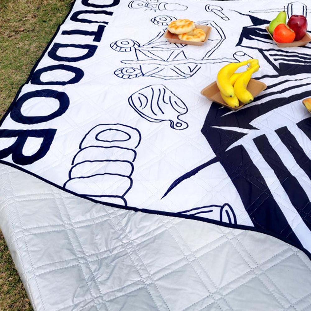 

Открытый водонепроницаемый напольный коврик для кемпинга, утолщенный коврик для пикника, износостойкий коврик из эпонжа