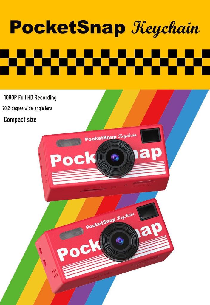 1080P Mini Student Digital Camera with Portable Backpack