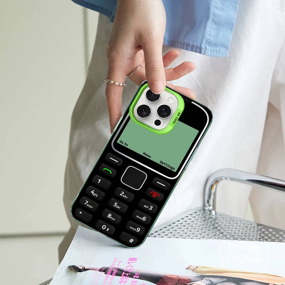 Cool-N-Nokiaes Phone Case For IPhone 17 16 15 14 13 12 11 Pro Max Color Black Matte Cover