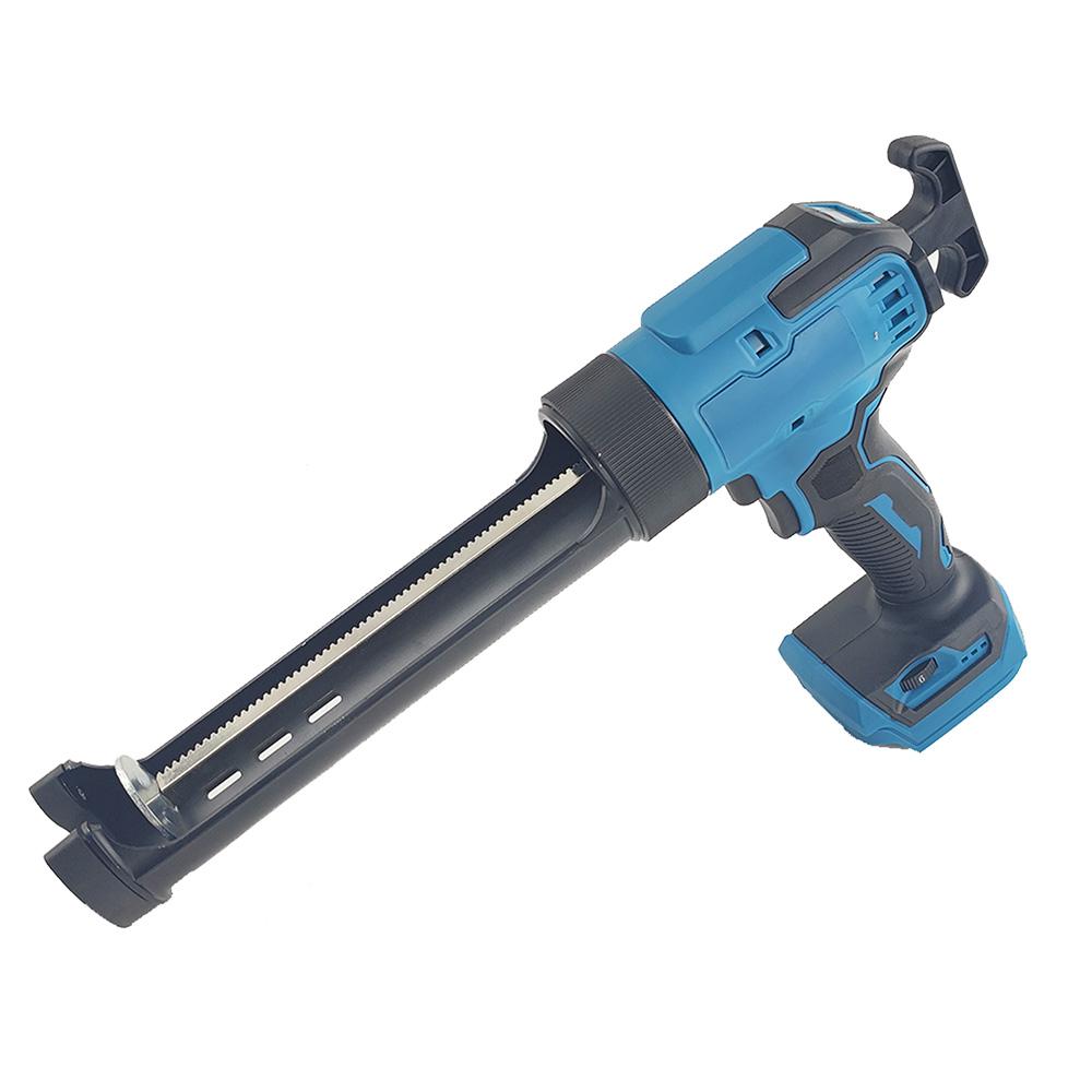 

18V Электрический пистолет для герметика 6 скоростей регулируемый для аккумулятора Makita/Dewalt 21V Беспроводной пистолет для стекла, Пистолет для заполнения герметиками No Battery