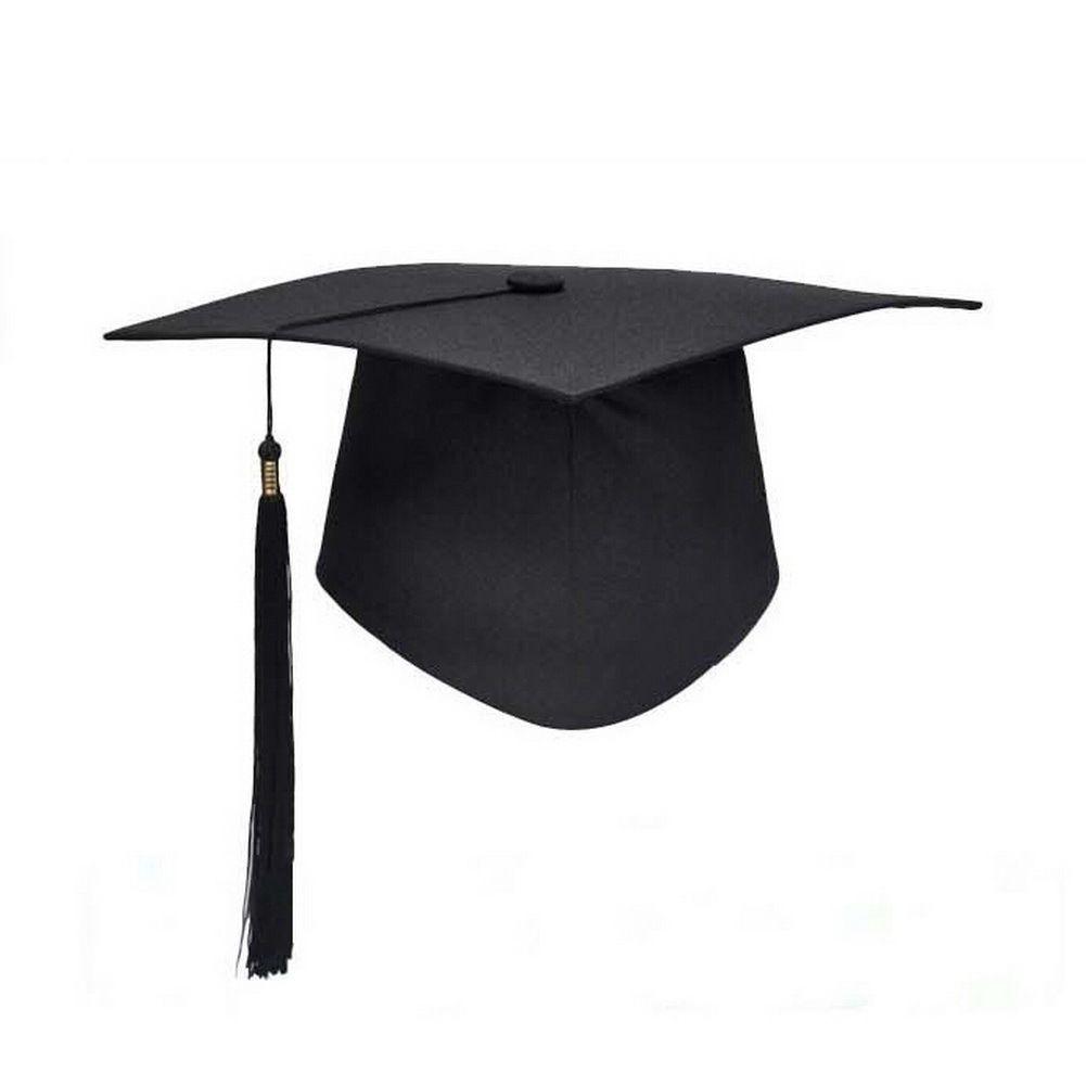 Black Mortar Board Adults Graduation 