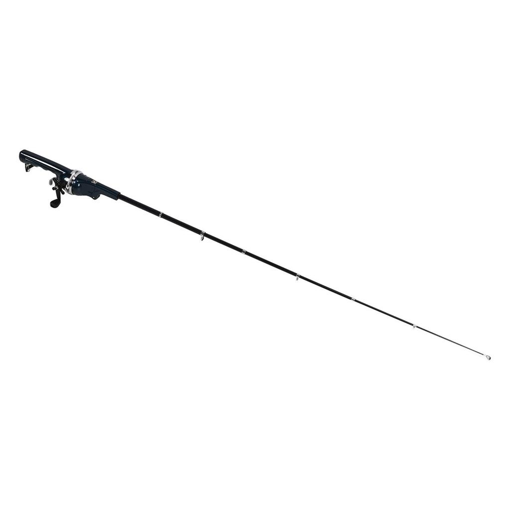 Fiberglass Fishing Rod and Reel Combo Portable Foldable Short Fishing Pole and Reel Combo