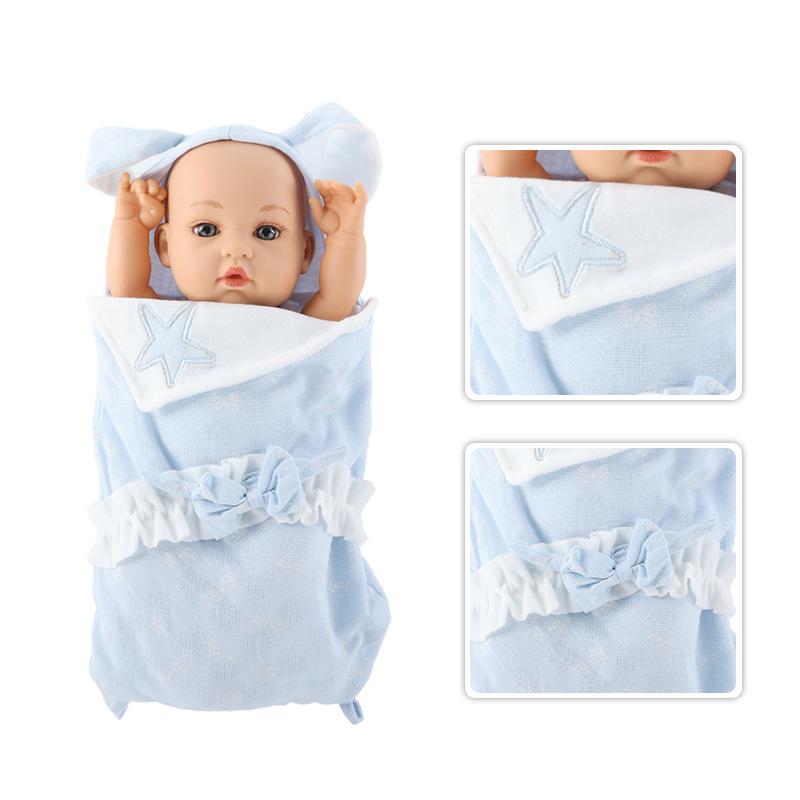 30CM omyvatelná, realistická měkká, ručně malovaná Simulace Baby Reborn panenka Dětská herní panenka