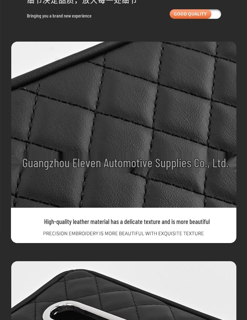 Universal Memory Foam Car Armrest Heightening Pad & Protective Tissue Box Cover