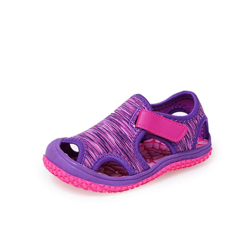 

New Summer Children Beach Boys Sandals Kids Shoes Closed Toe Baby Sport Sandals for Girls Eu Size 21-32 24