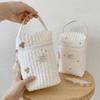 Quilted Baby Diaper Bag Large Capacity Embroidery Mommy Bag Handbags Diaper Organizer  Newborn