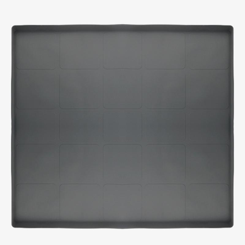 Washing Machine Dust Cover Waterproof Silicone Washing Machine Protector Mat 60x60cm Scratch Resistant Washer Dryer Cover 4180₽