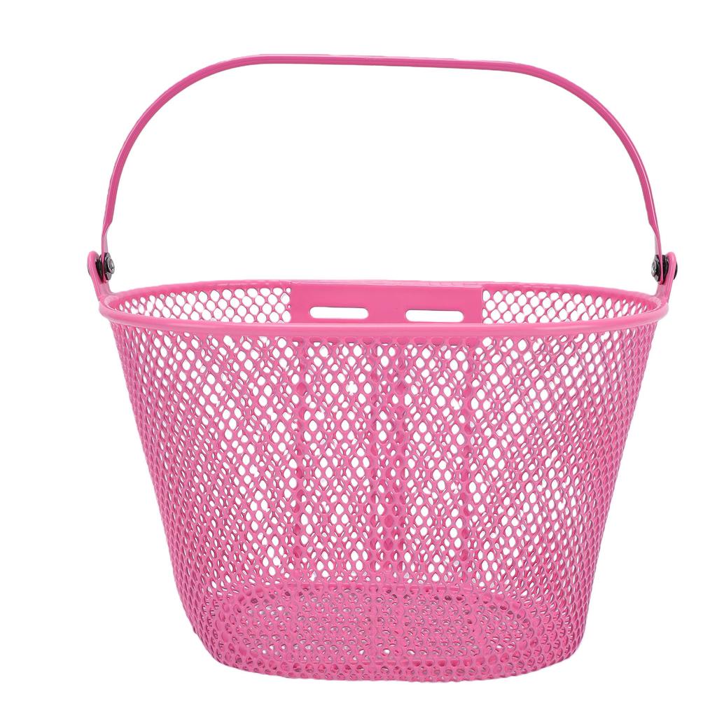Kids Bike Basket with Handle for Boys Girls Front Cycling Basket for Most Tricycles Scooters