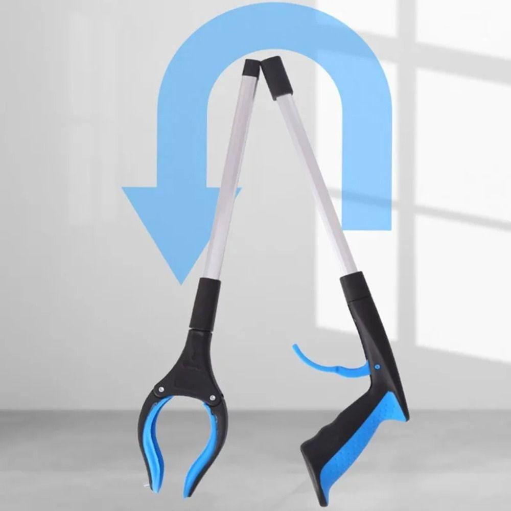 Easy To Hold Foldable Litter Picker Collapsible Trash Pick Up Stick Trash Reacher Picker  Home