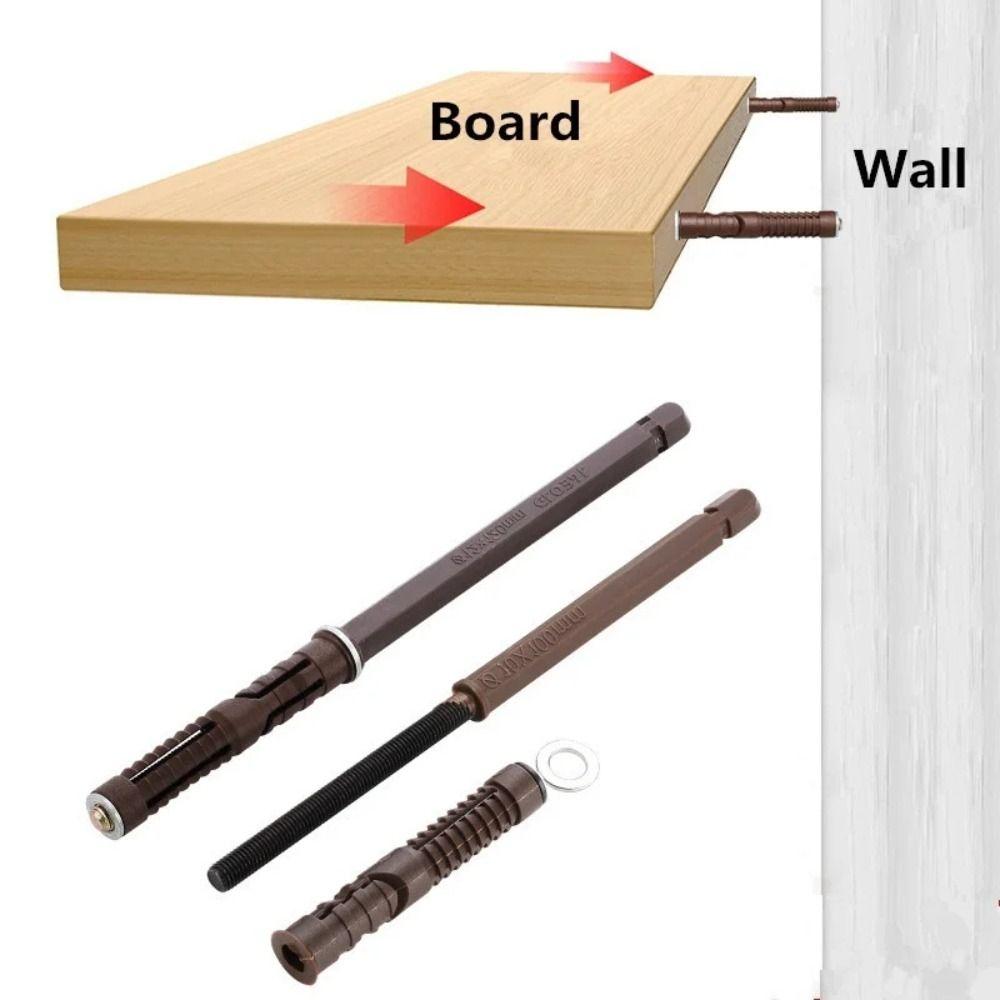 

Invisible Nails Concealed Plank Support Wall Mounted Hidden Board Bracket Wall Shelf style 1