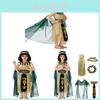 Halloween Childrens Egyptian Pharaoh Cosplay Costume For Stage Performance Kids Girls