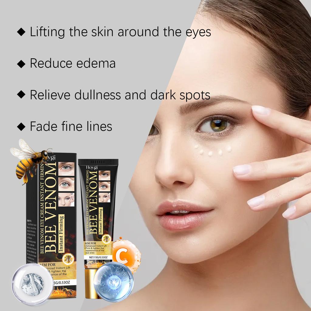 Hoygi Bee Venom Firming Eye Cream For Youthful Skin Hydration And Wrinkle Reduction