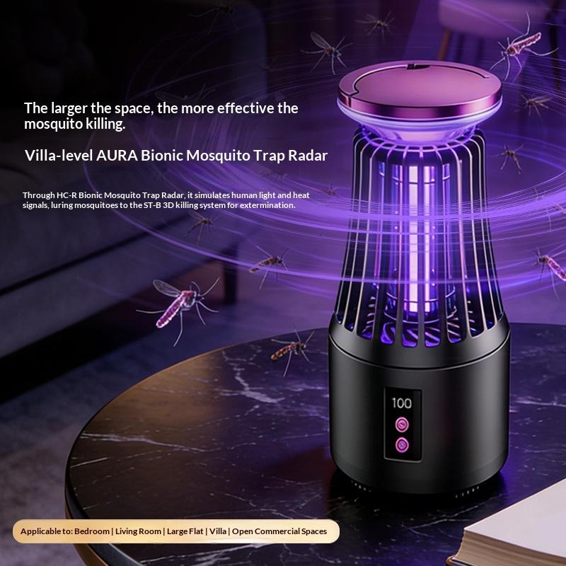 High Quality Electric Mosquito Killer Lamp USB Rechargeable Bug Zapper Indoor Outdoor Fall Insect Trap Pest Control 61+