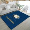 Inter Milan Personalized Text Floor Mat Design for Kitchen Bedrooms Dining Room Dormitory Antislip Carpet Decorate Offices Spiritual Gift