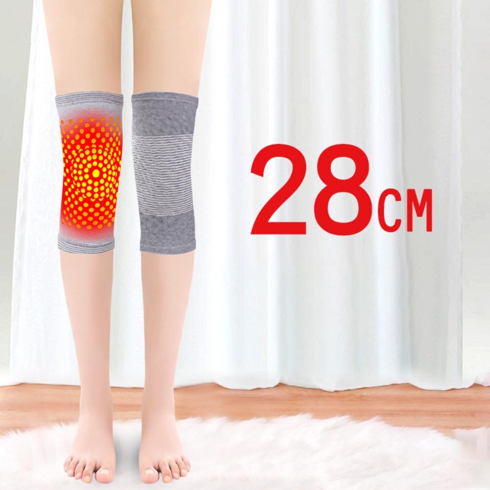 

1pair Heating Function Knee Warmer Knee Protection Knee Sleeve NEW Self Heating Knee Pads Unisex 4