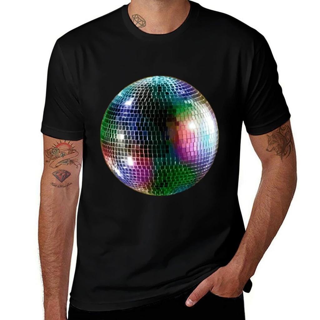 Spiegelkugel T-Shirt Feierparty T-Shirt für Unisex