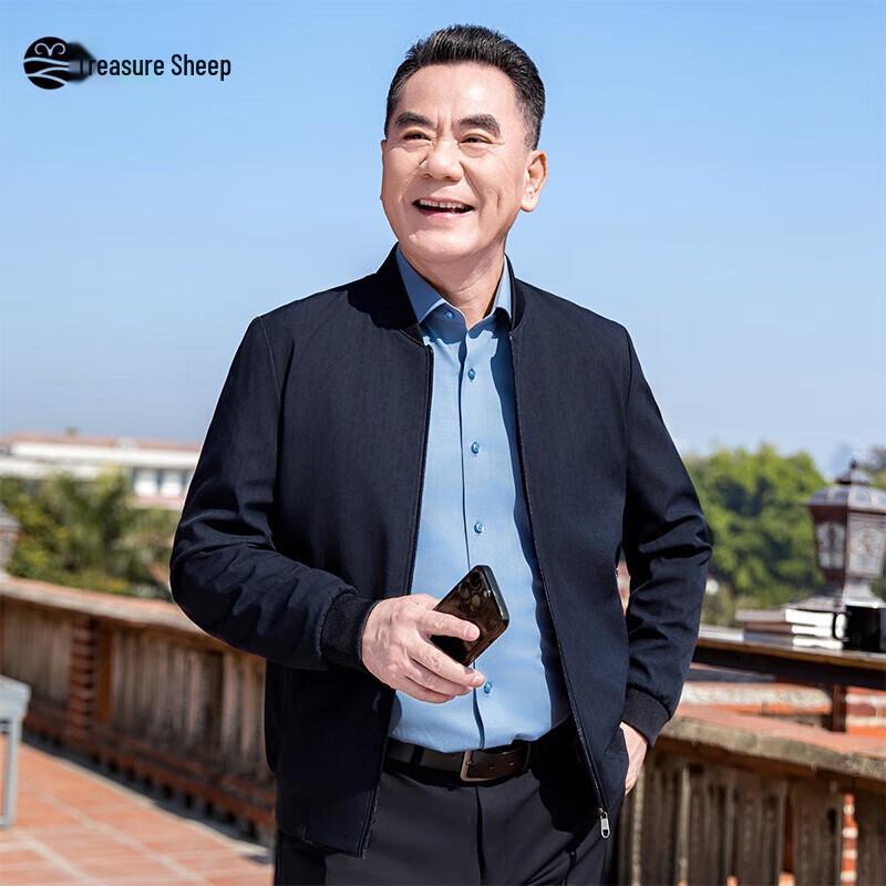 

Bao Cai Yang Men s Baseball Collar Jacket M / 170