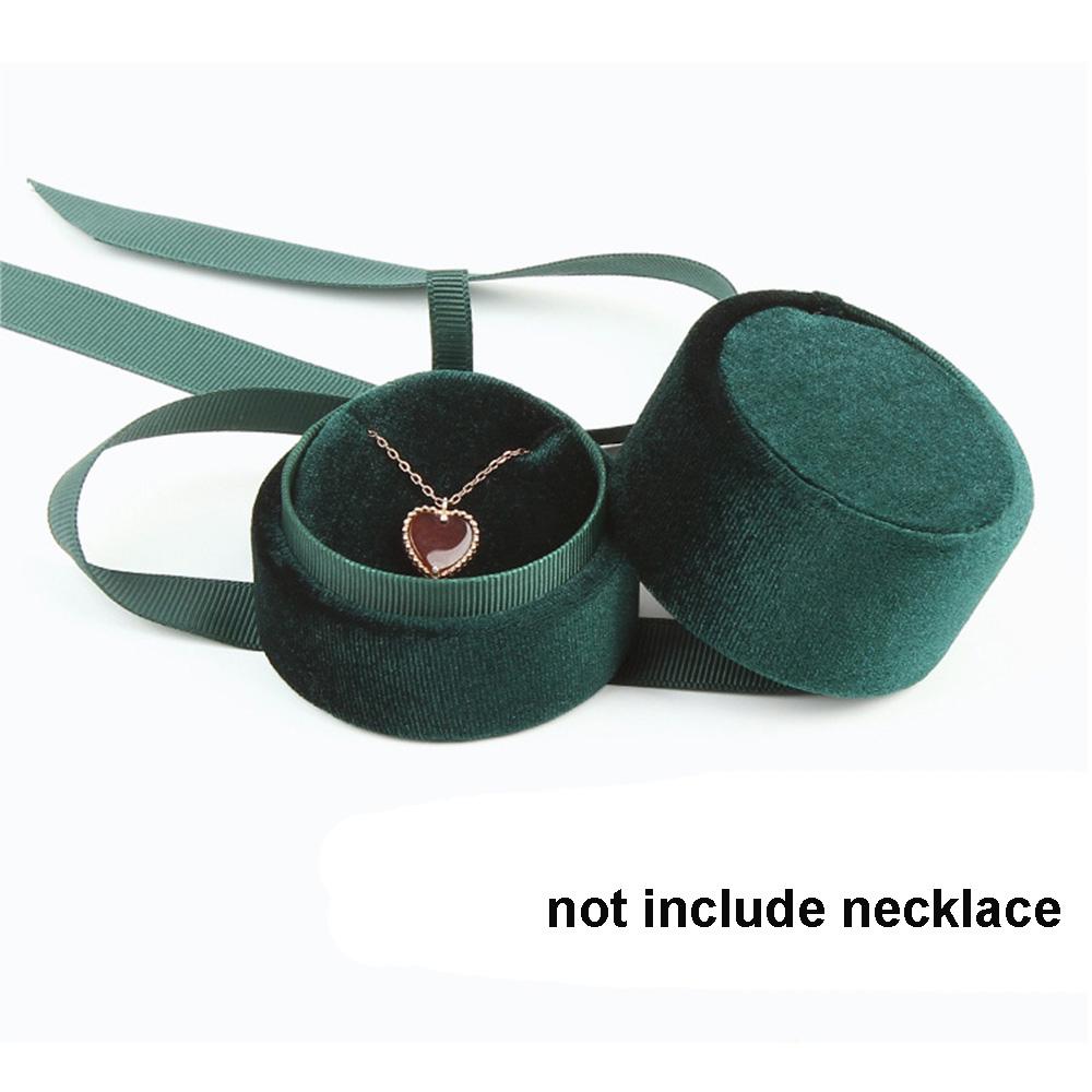 Bowknot Wedding Necklace Gift Box Fashion Accessories Jewelry Box Displays Box Jewelry Display