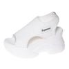 Women's New Summer Knitted Fish Mouth Shoes with Fairy Style Sponge Sole, High Heels with Flying Weave Slope Heel, Thick Sole Sports Women's Sandals