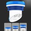 Toilet Flange Wax Ring with Backflow Prevention Valve, Toilet Leak-Proof Rubber Seal Drain Pipe Sealing Ring, Toilet Flange Sealing Ring Check