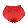 20 New Women's Large Size Sexy Loose Imitation Silk Panties Satin Briefs