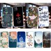 NH9 Bible Verse Jesus Christ Transparent Phone Case for Samsung Galaxy A04 A04S A14 A23 A34 A54 M23 M33 M52 M53