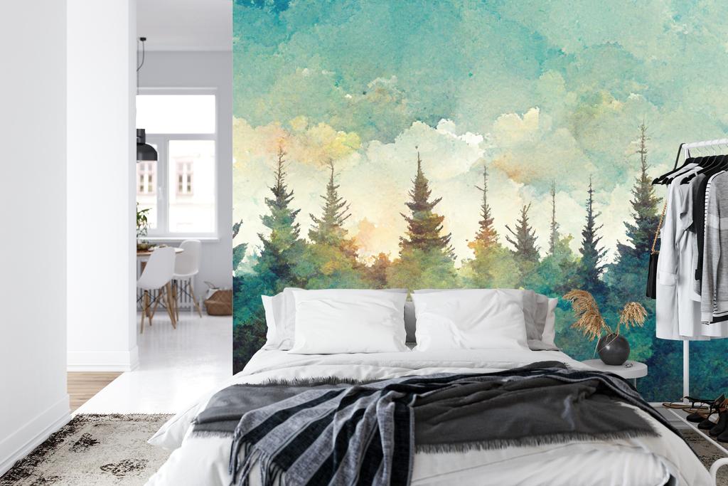 Photomural Spruce Forest Non-Woven 225x150