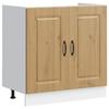 VidaXL Base Cabinet for Sink Kalmar Artisan Oak Engineered Wood 853456