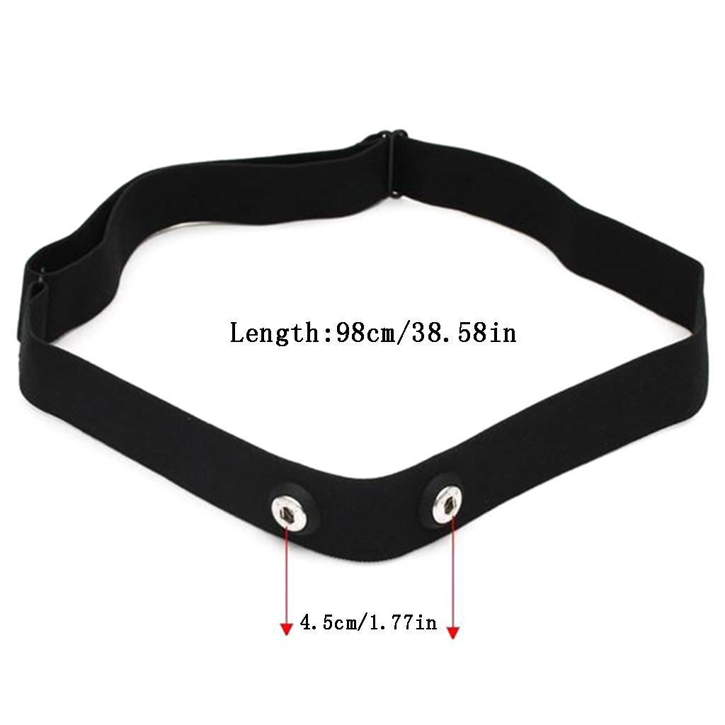 Elastic Heart Rate Chest Band for Polar Wahoo   Heart Rate Sensor
