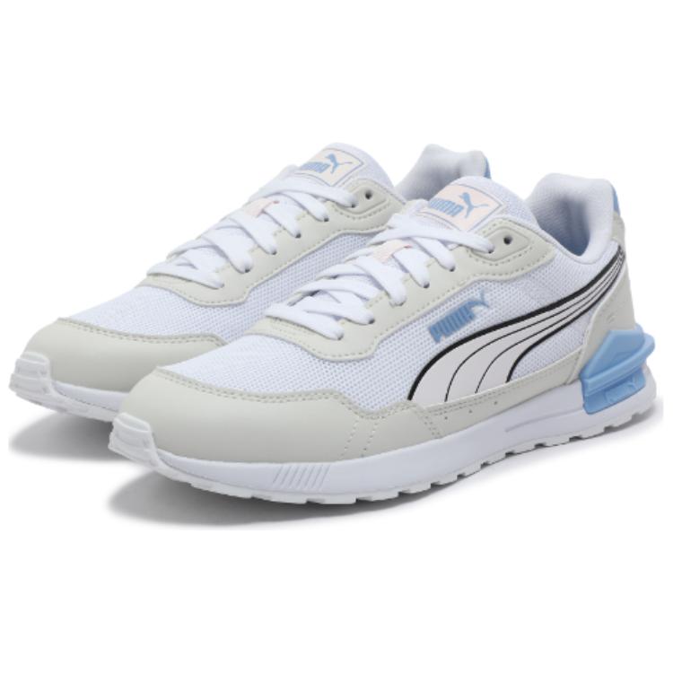 Puma Graviton Mega White Vapor Grey Unisex Sneakers Pink 385873-13