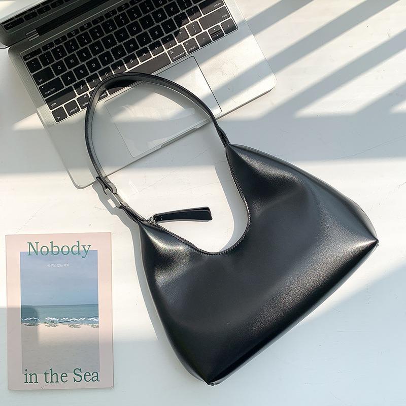 Niche bags women's bags portable fashion shoulder bags women's high-end styling retro underarm bags women