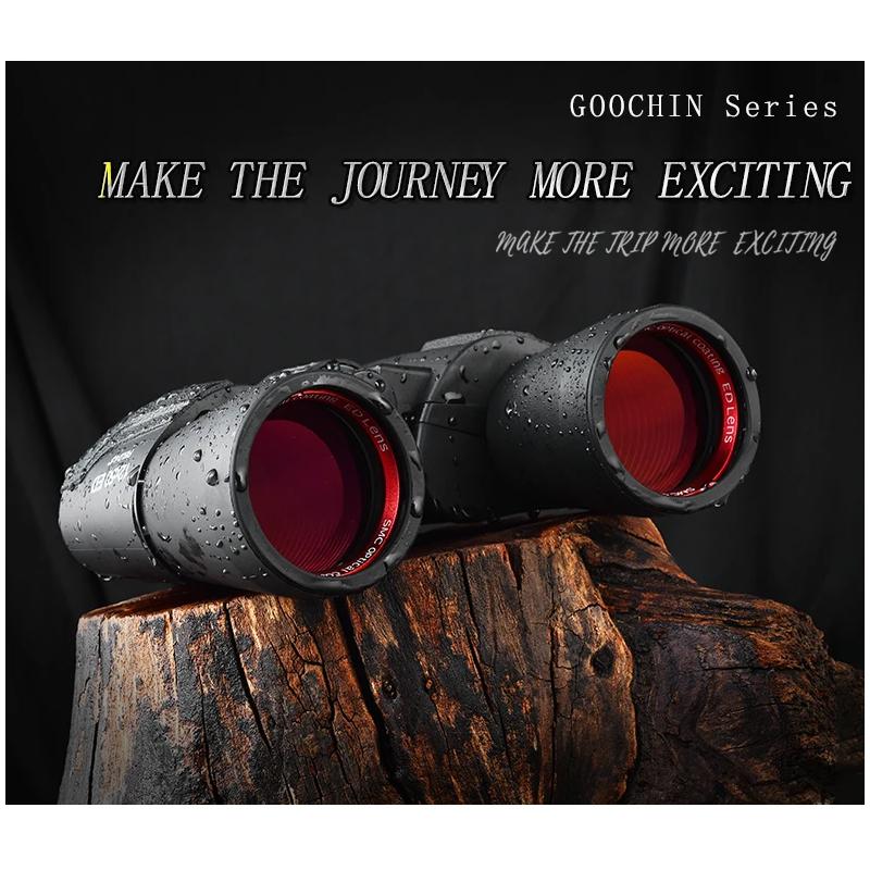 Binoculars Bak4 Prism Optics High Power Waterproof Telescope 12x50