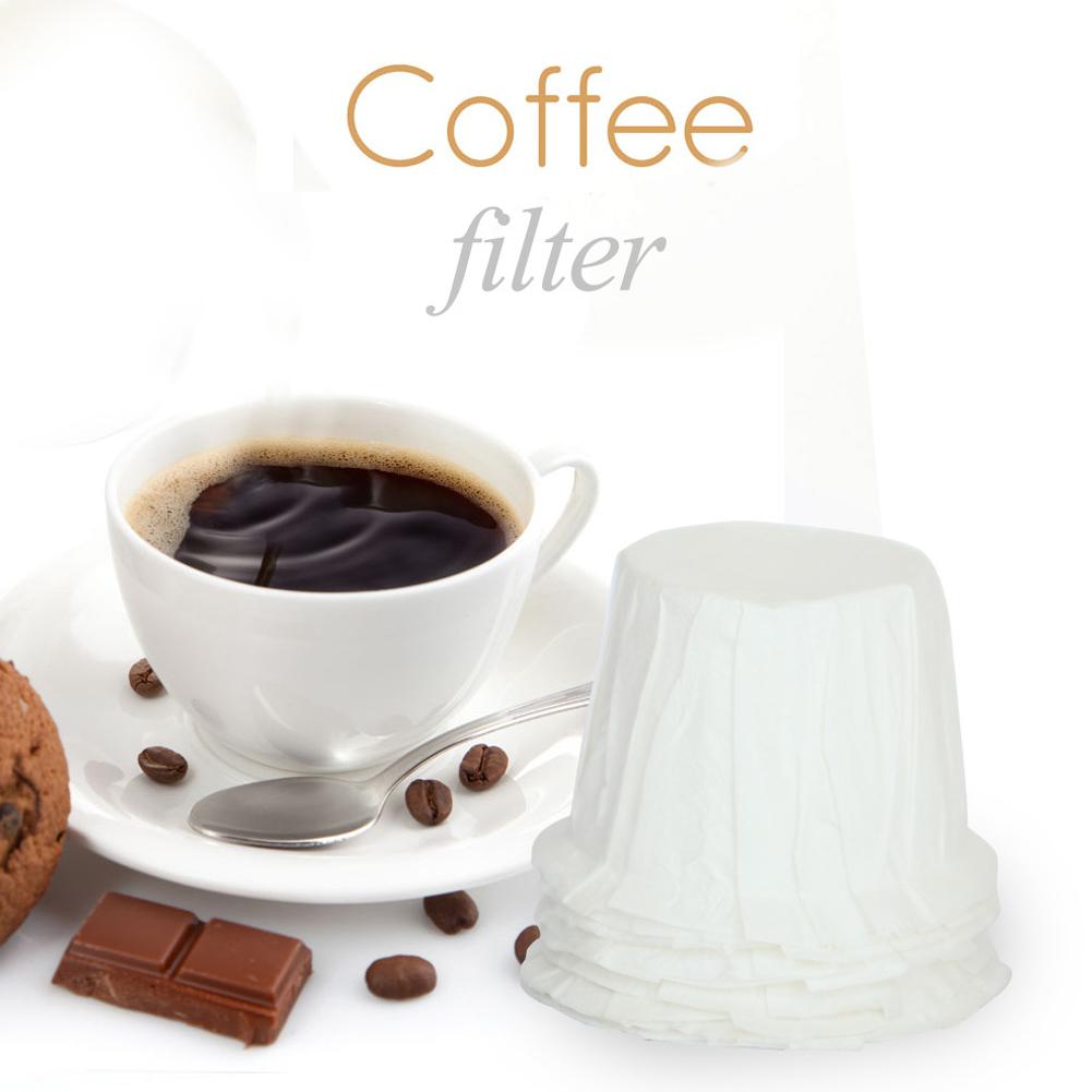 

100 шт. сменные капсулы K-Cup из белой кофейной бумаги одноразовые бумажные фильтры для кофе фильтры K Cup для Keurig 1.0 2.0 белый