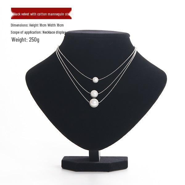Pendant Necklace Display Stand Mannequin Jewelry Holder