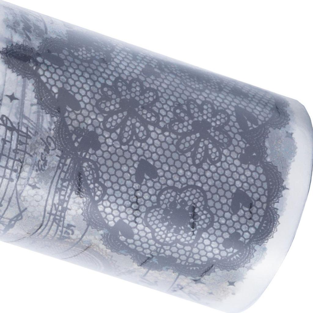 Rollenaufkleber PET Einfach zu verwenden Wiederverwendbar Exquisites Spitzenmuster Klebeband für Scrapbooking Album Journal