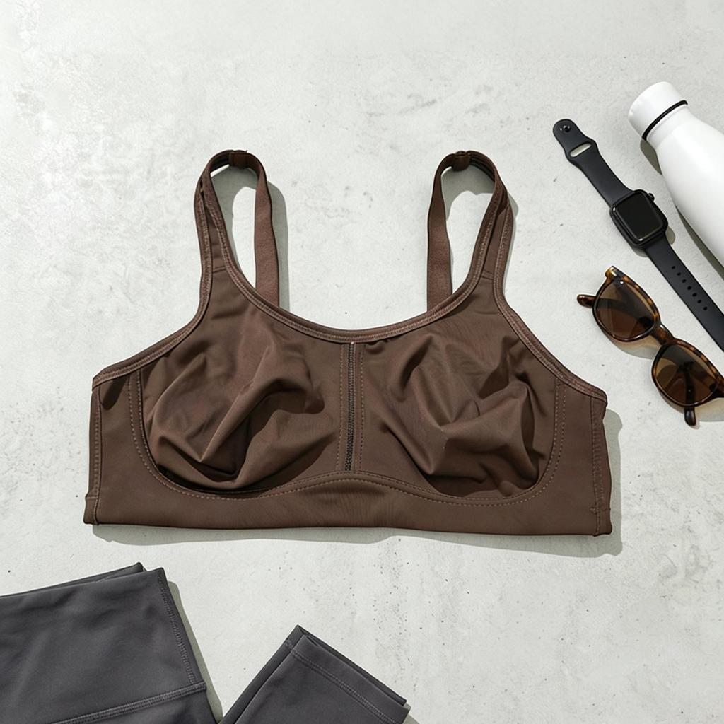 Plus Size Women Wireless Bra Wide Shoulder Straps Back Closure Breathable Comfort Support Brassiere Daily Leisure Underwear 85D-110D
